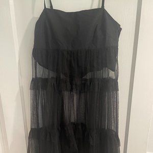 Small Black Tulle Dress